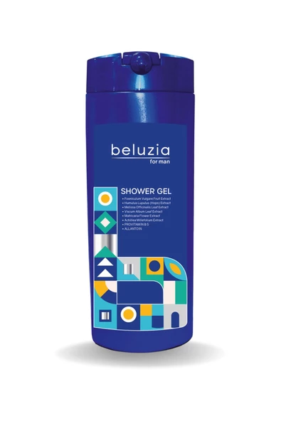 BELUZİA Erkek Vücut Bakım Şampuanı Ve Duş Jeli 300 Ml ürün görseli 1