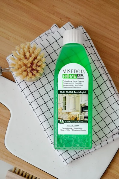 MİSEDOR 3 Lü Set Doğal Mutfak Temizleyici 400 ml - Resim 4