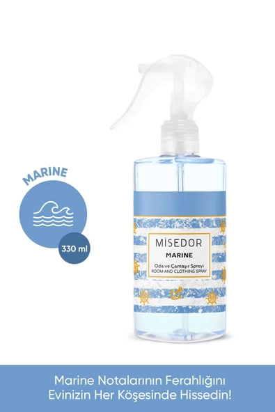 MİSEDOR Marine Oda Kokusu Ve Çamaşır Parfümü 330 ml ürün görseli 1