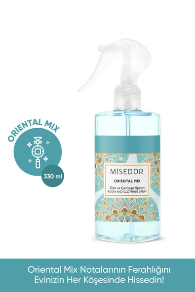 MİSEDOR Oriental Mix Oda Kokusu Ve Çamaşır Parfümü 330 Mlu ürün görseli 1