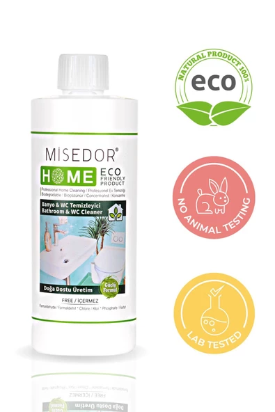 MİSEDOR Banyo Ve Wc Temizleyici 500 Ml ürün görseli 1