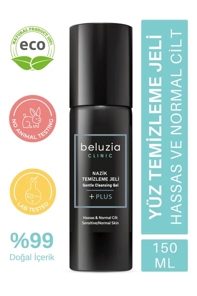 BELUZİA Clinic Hassas Ve Normal Ciltlere Özel Nazik Temizleme Jeli 150 Ml ürün görseli 1