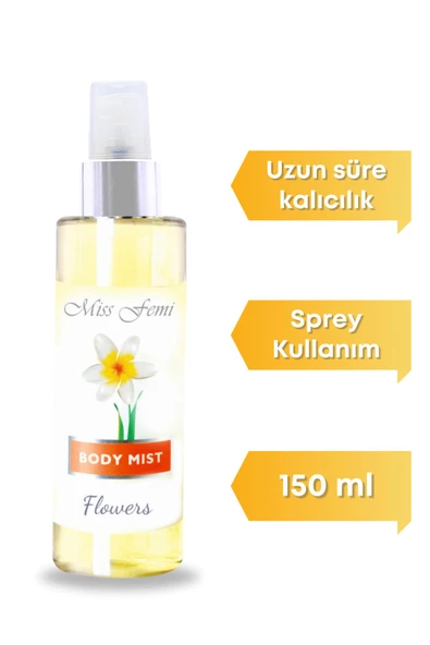 MİSEDOR Missfemi Flowers Body Mist 130 ml ürün görseli 1