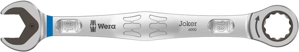 Wera 6000 Joker 19mm Cırcırlı Açık Ağızlı Anahtar 05073279001 ürün görseli 1
