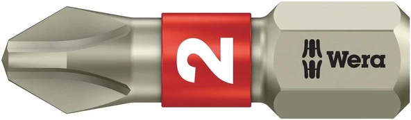 Wera 3851/1 TS Paslanmaz Ph/Yıldız 2x25mm Bits 05071011001 ürün görseli 1