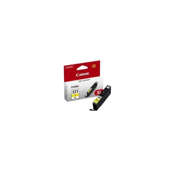 Canon Cli-551Y XL Sarı Mürekkep Kartuş ürün görseli 1