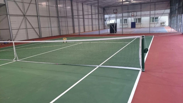 Adelinspor TE-2 Mapalı Tenis Direği ve Gold Tenis Filesi Seti ürün görseli 1
