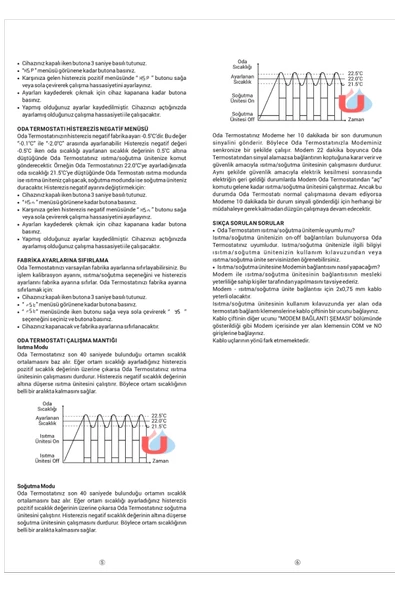 Baymak Logı S Kablosuz Oda Termostatı - Resim 6