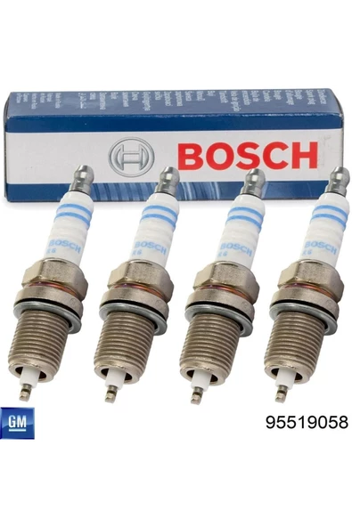 Bosch Opel Astra H 1.6 Twinport (z16xep) Tek Tırnak Buji Takım Bosch Marka ürün görseli 1