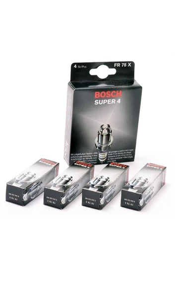 Bosch Süper 4 Ateşleme Bujisi Wr91x 4 Tırnak 4 Adet 1 Takımdır ürün görseli 1