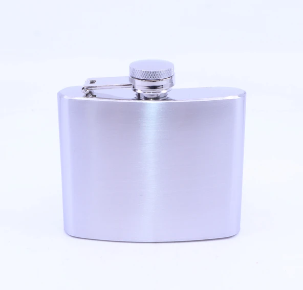 Mat Krom Cep Matarası-Flask 5 OZ ürün görseli 1