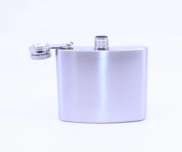 Mat Krom Cep Matarası-Flask 5 OZ - Resim 3