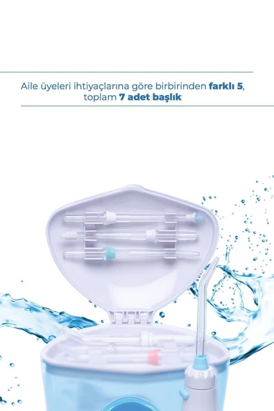 Taşınabilir Aile Boyu Ağız Duşu - Resim 3