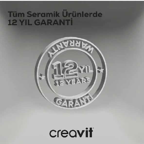 CREAVİT Loop Kare Çanak Lavabo 45 cm LP046 - Resim 5