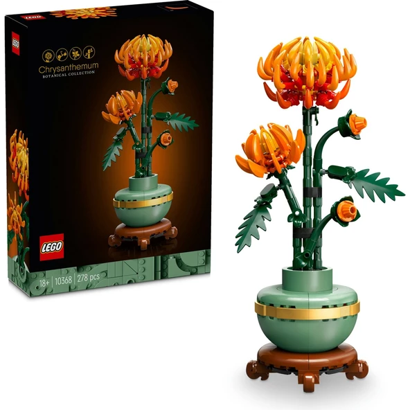 Lego icons Chrysanthemum 10368 ürün görseli 1