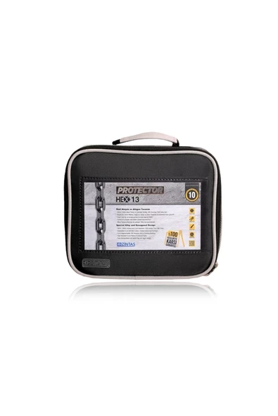 Zintaş Protector Hex13 Motosiklet Kesilmez Zincir 13mm 180cm Sadece Zincir ürün görseli 1