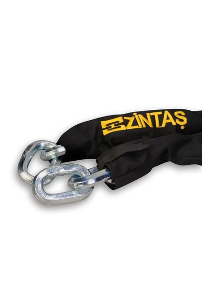 Zintaş Protector Hex13 Motosiklet Kesilmez Zincir 13mm 120cm Sadece Zincir ürün görseli 1