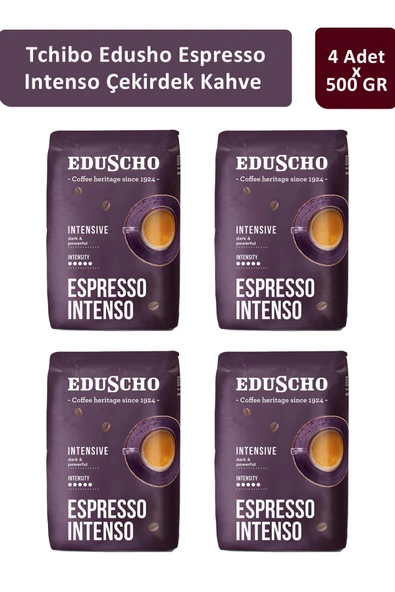 Tchibo Eduscho Caffe Espresso Intenso 500 gr x 4 Adet ürün görseli 1