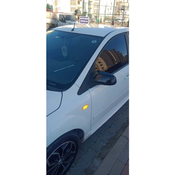 FORD FOCUS 2004-2008 UYUMLU PARLAK SİYAH BATMAN AYNA KAPAĞI ürün görseli 1