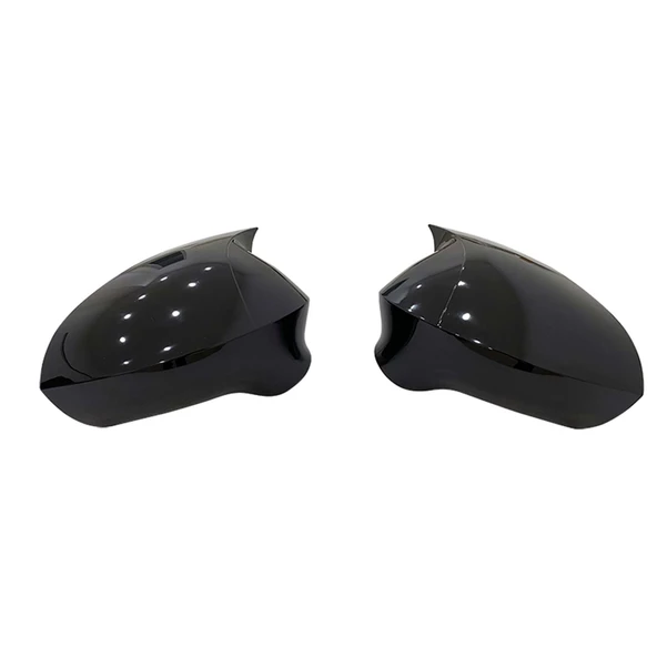 SEAT LEON 2009-2012 UYUMLU PARLAK SİYAH BATMAN AYNA KAPAĞI ürün görseli 1