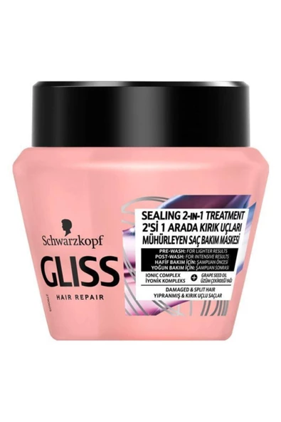 Schwarzkopf Glıss Splıt Haır Bakım Maskesi 300 Ml ürün görseli 1