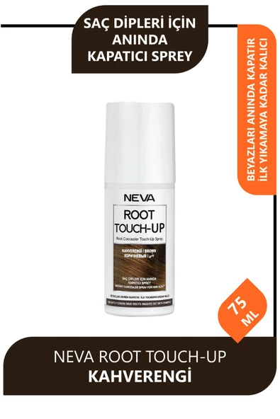 Root Touch-up Saç Dipleri Için Kapatıcı Sprey Kahverengi 75ml ürün görseli 1