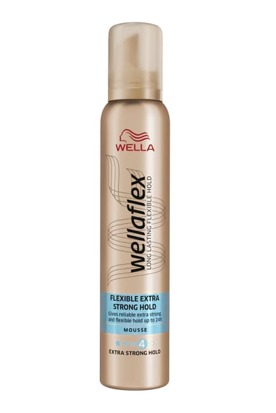Wellaflex Flexible Extra Strong Hold Saç Köpüğü - 200 ml ürün görseli 1