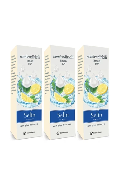 Nemlendiricili Kolonya 180 ml 3'lü Set ürün görseli 1