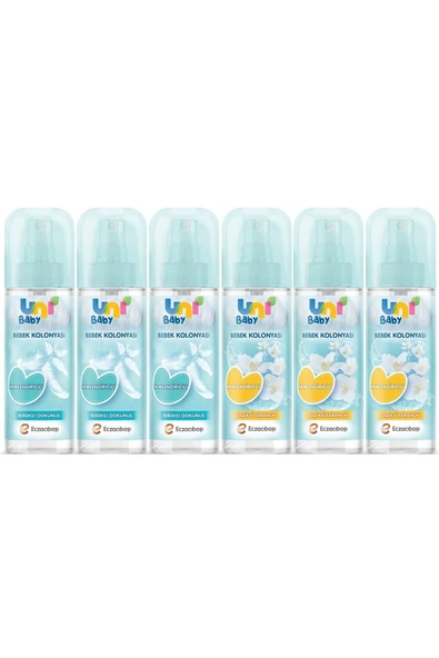 Bebeksi Ve Çiceksi Kokular Kolonya 3 Lü 150 ml ürün görseli 1