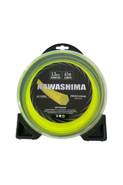 Kawashima Profesyonel Tırpan Misinası 6 Köşe 3.3 mm 41 m ürün görseli 1