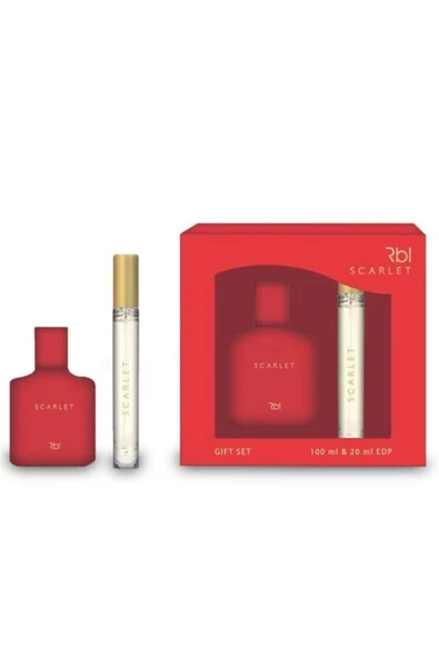 Scarlet 100ml 20 ml Edp Kadın Kalem Parfüm Seti ürün görseli 1