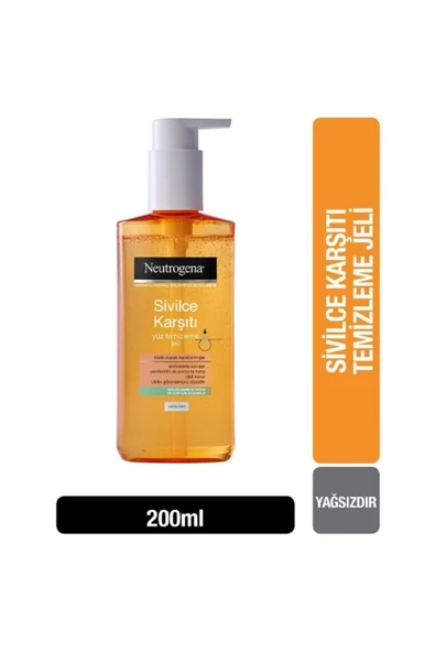 Visibly Clear Sivilce Karşıtı Yağsız Günlük Yüz Temizleme Jeli 200 ml ürün görseli 1
