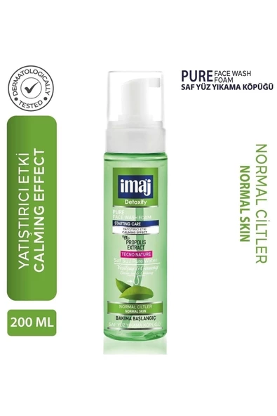 İmaj Yeşilçay Özlü Yüz Yıkama Köpüğü 200 Ml. ürün görseli 1