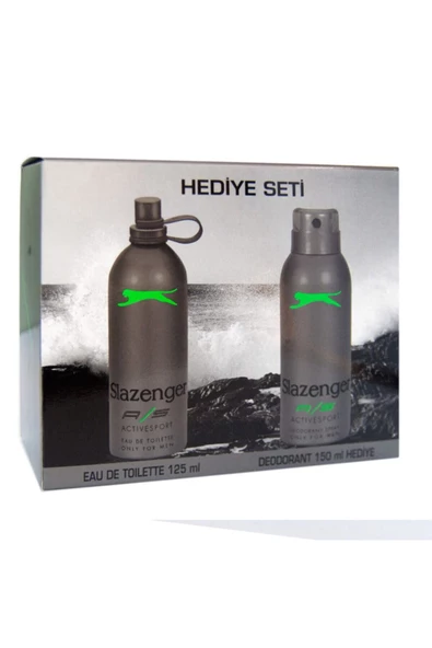 Active Sport Yeşil Edt 125 ml Deo Sprey 150 ml Erkek Parfüm Seti ürün görseli 1