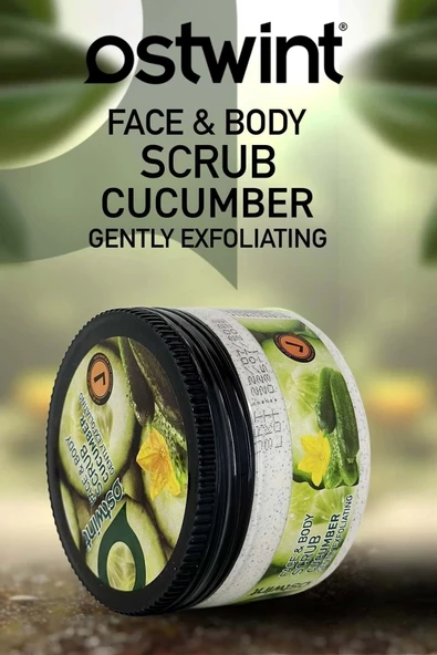 Scrub Salatalık Cucumber Özlü Vücut Peelingi 300 ml - Resim 2