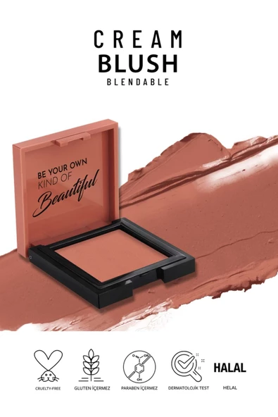 Cream Blush - Krem Allık 42 Rosery - Resim 2
