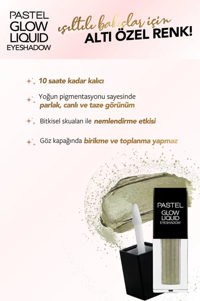 Glow Liquid Eyeshadow 224 Rainforest - Göz Farı - Resim 2