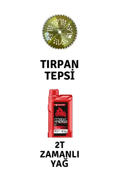 Kawashima Tırpan Tepsisi ve Petrol Ofisi Maximoto 2T Zamanlı Yağ ürün görseli 1