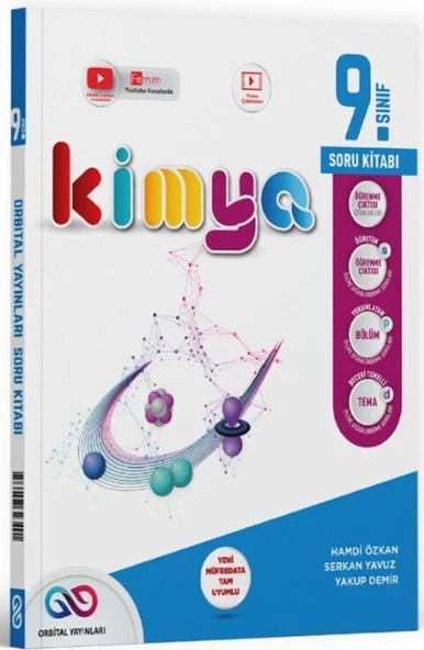 9. Sınıf Kimya Soru Bankası Orbital Yayınları ürün görseli 1