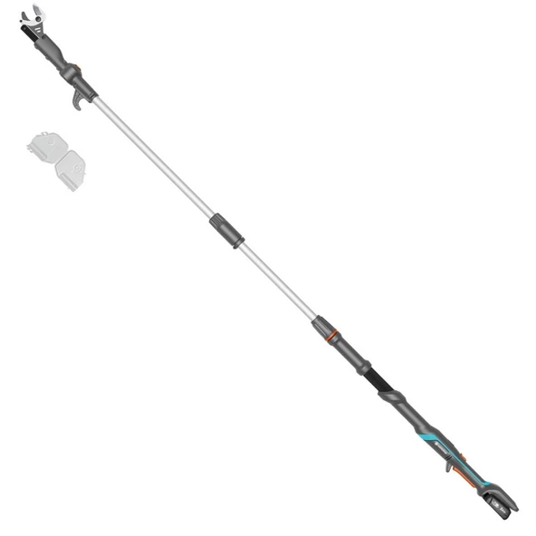 Gardena 14774-20 Akülü Teleskopik Yüksek Dal Makası Highcut 250/18v P4a Set ürün görseli 1