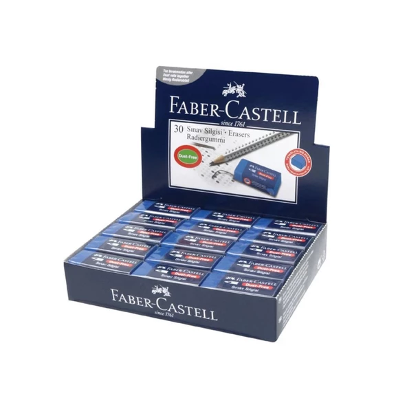 Faber Castell Sınav Silgisi 30'Lü 5131187136000 ürün görseli 1