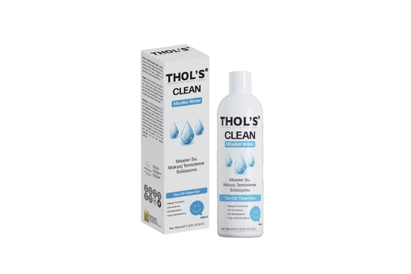 THOL'S CLEAN Micellar Water (TB11) - 350 ml  Miseler Su Makyaj Temizleme Solüsyonu ürün görseli 1