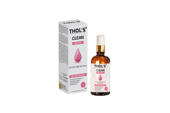 THOL'S CLEAN Skin Tonic (TB12)- 100 ml   Saf Gül Yağlı Gül Suyu ürün görseli 1