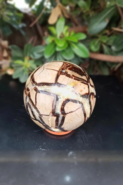 Septeryan Taşı Dekoratif Küre SP18 - Resim 2