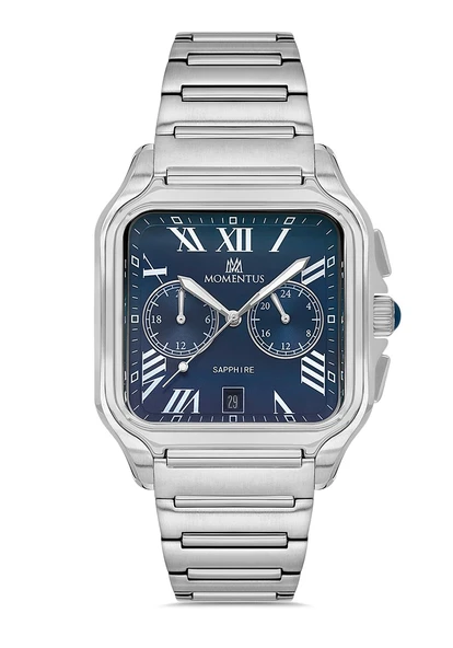 Momentus Men's Time Master TM348S-11SS - Resim 3