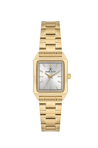 DANIEL KLEIN DKF.2315A GOLD RENK KÖŞELİ KADIN KOL SAATİ ürün görseli 1