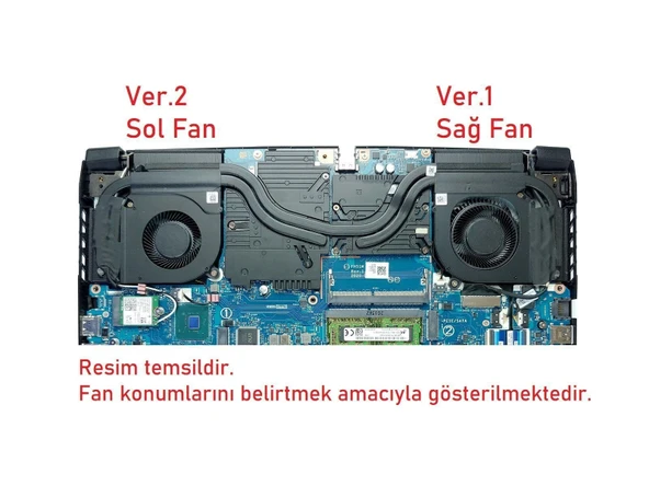Acer Nitro 5 AN515-45-R044 Fan V2 (Sol Fan) ürün görseli 1