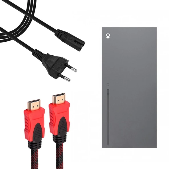 Xbox Series X Güç Kablosu ve Örgülü Hdmi Kablo Set Xbox Aksesuar ürün görseli 1