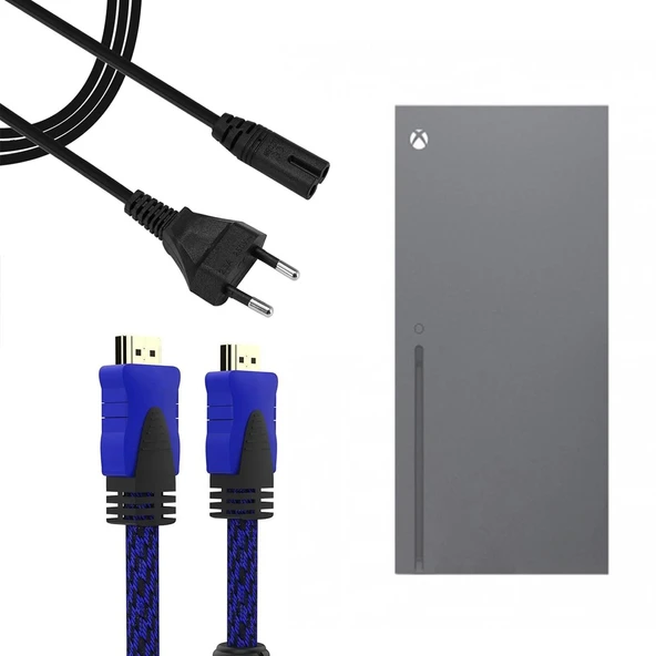Xbox Series X Güç Kablosu Hdmi Örgülü Kablo Set Xbox Aksesuar ürün görseli 1