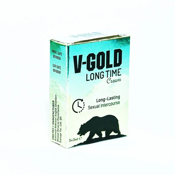 V-Gold Karanfilli Bitkisel For Men Krem 3ML X 5li - Resim 2